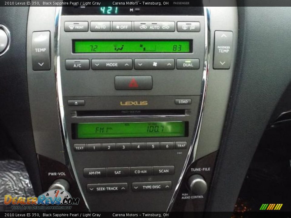 Controls of 2010 Lexus ES 350 Photo #31