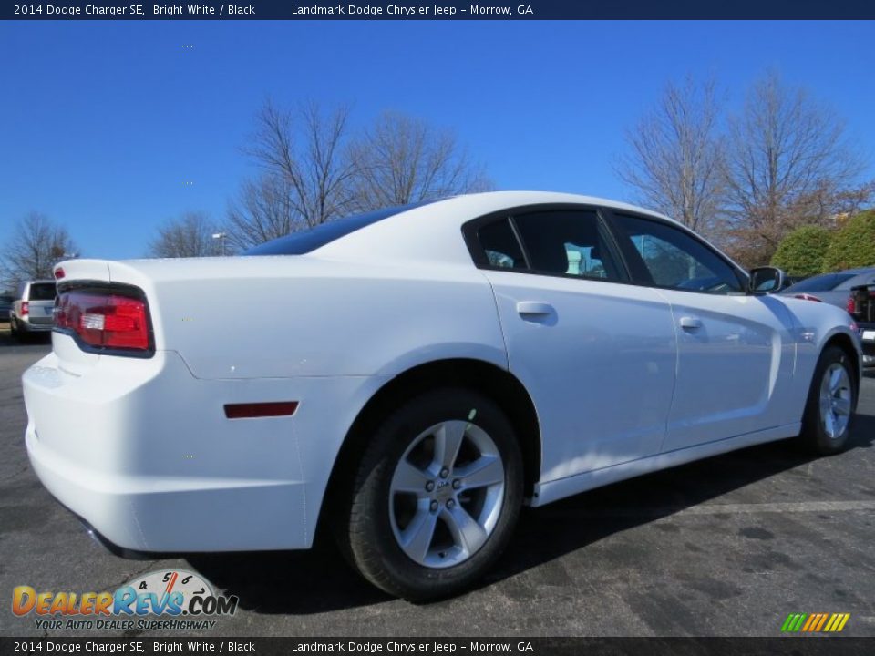 2014 Dodge Charger SE Bright White / Black Photo #3