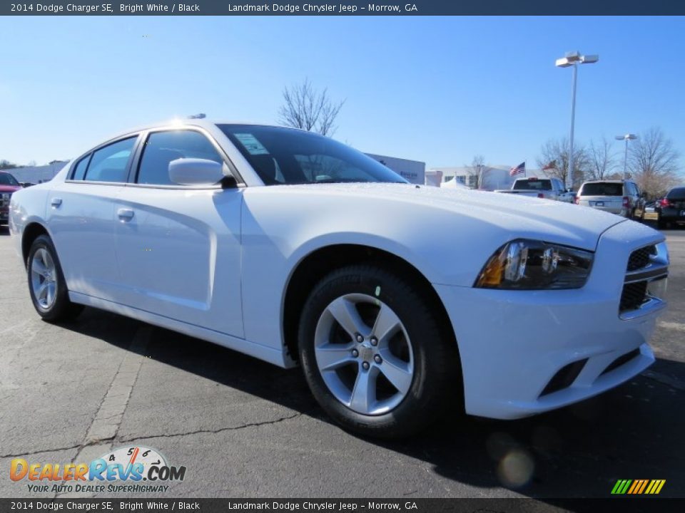 2014 Dodge Charger SE Bright White / Black Photo #4