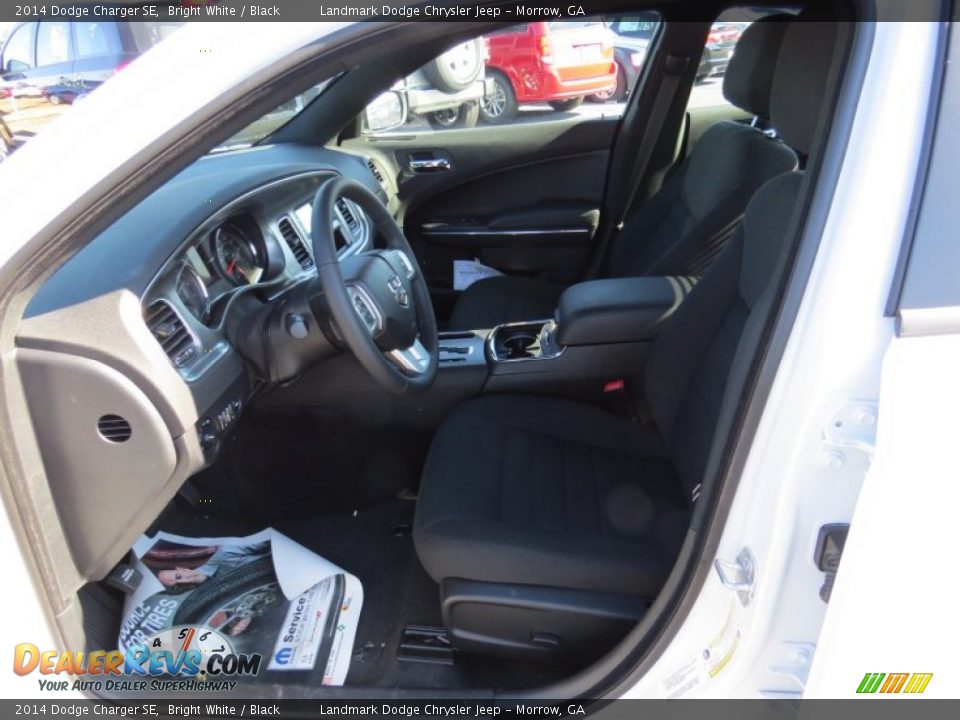 2014 Dodge Charger SE Bright White / Black Photo #6
