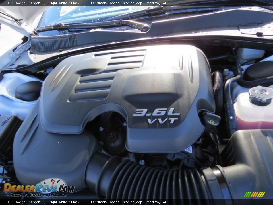2014 Dodge Charger SE Bright White / Black Photo #9