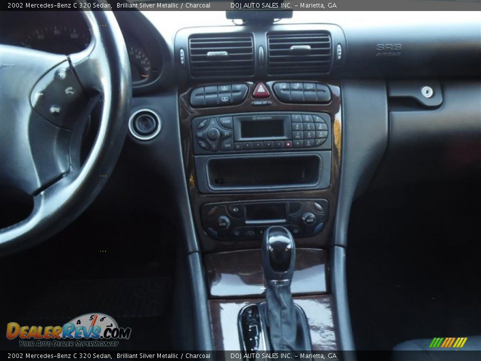 2002 Mercedes-Benz C 320 Sedan Brilliant Silver Metallic / Charcoal Photo #26