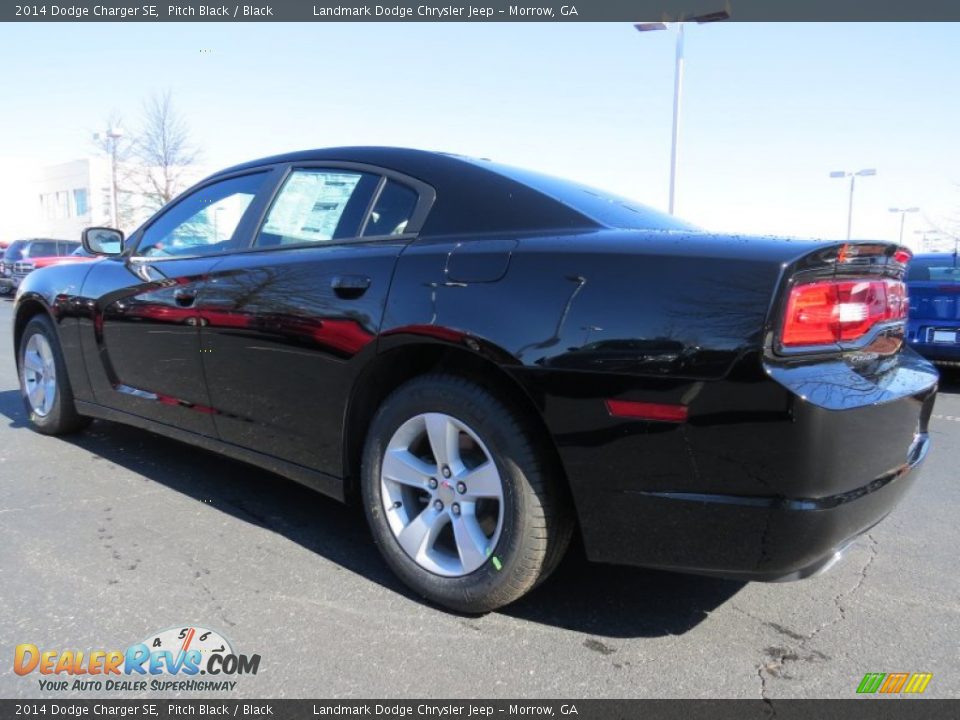 2014 Dodge Charger SE Pitch Black / Black Photo #2