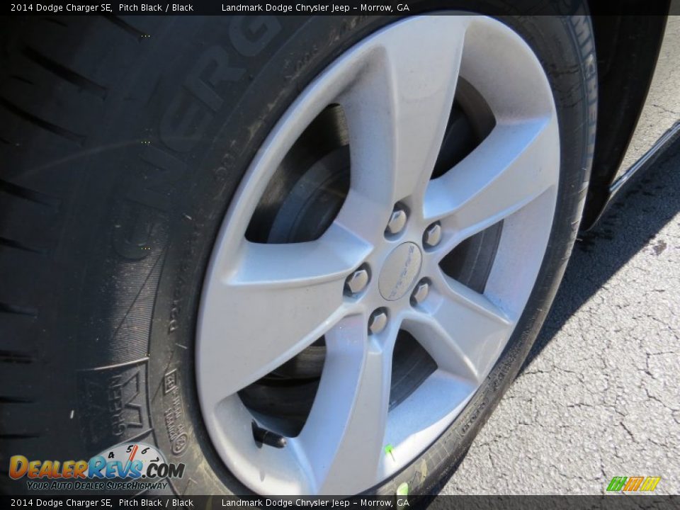 2014 Dodge Charger SE Pitch Black / Black Photo #5