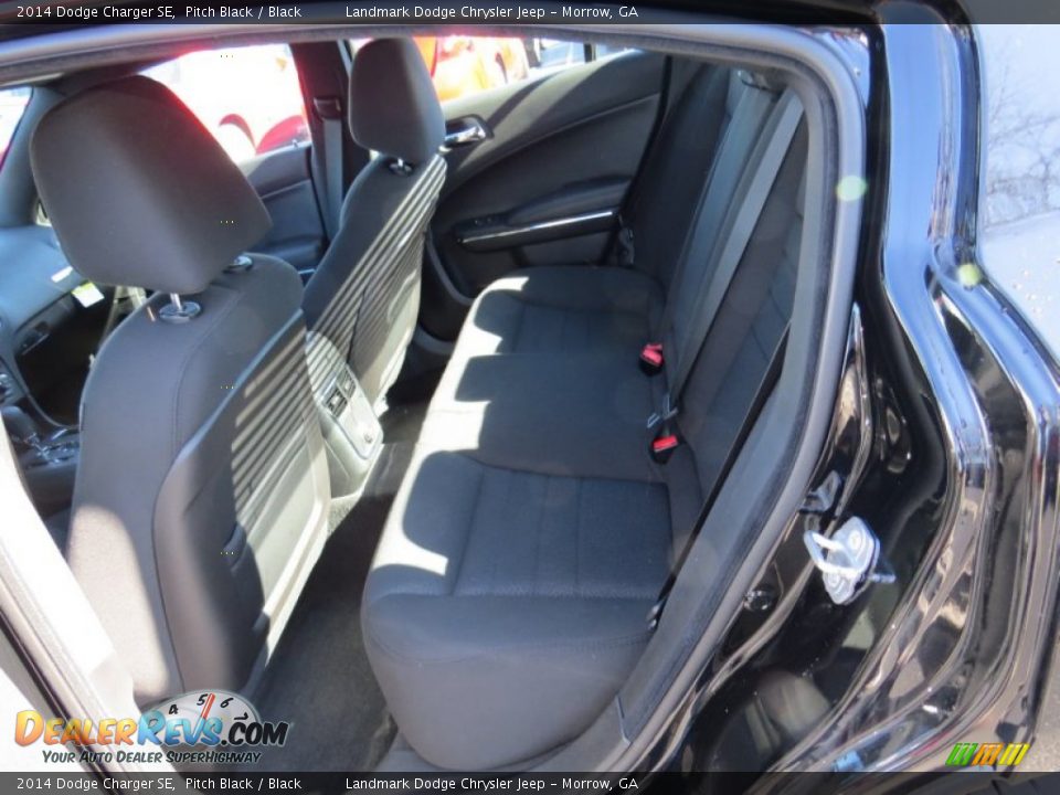 2014 Dodge Charger SE Pitch Black / Black Photo #8
