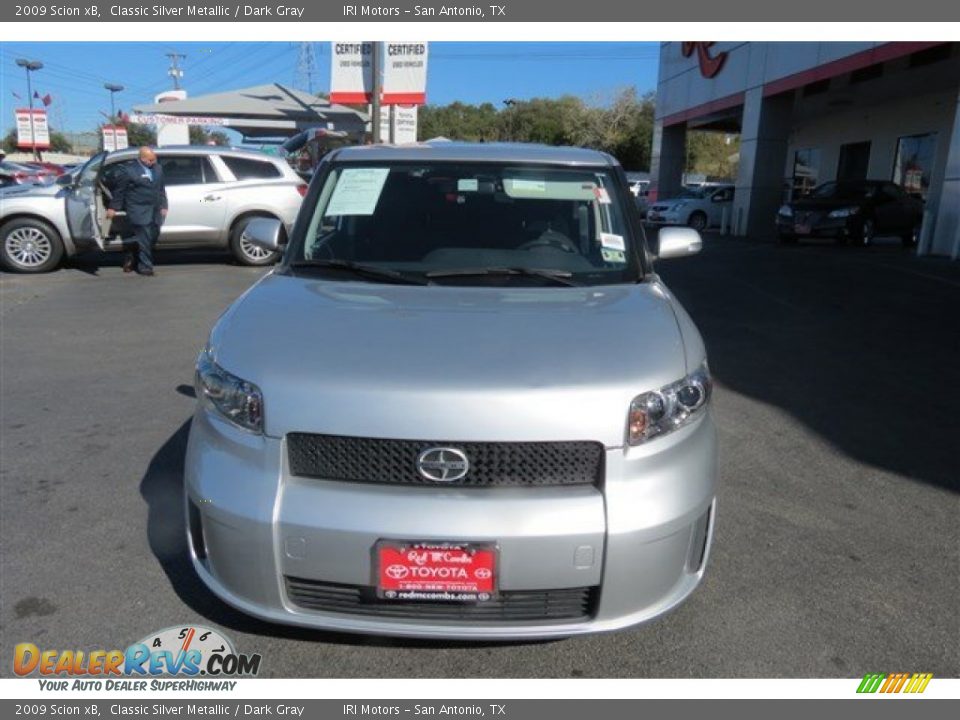 2009 Scion xB Classic Silver Metallic / Dark Gray Photo #2