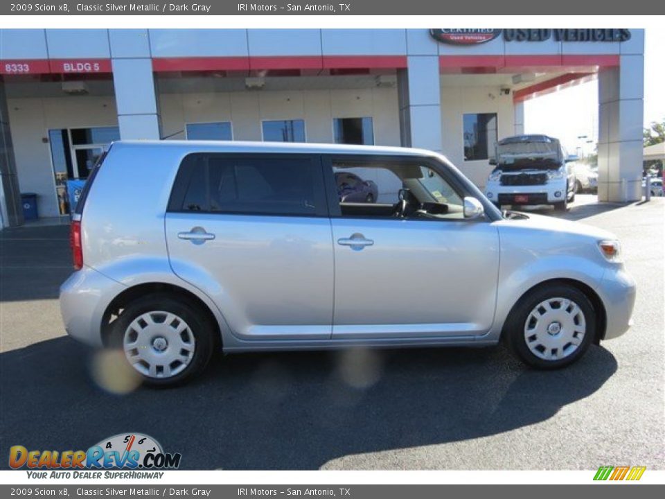 2009 Scion xB Classic Silver Metallic / Dark Gray Photo #8