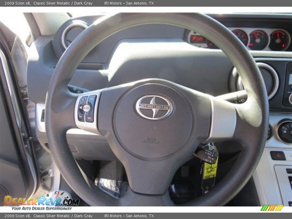 2009 Scion xB Classic Silver Metallic / Dark Gray Photo #17