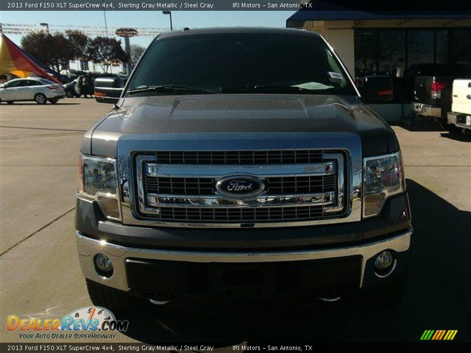 2013 Ford F150 XLT SuperCrew 4x4 Sterling Gray Metallic / Steel Gray Photo #1
