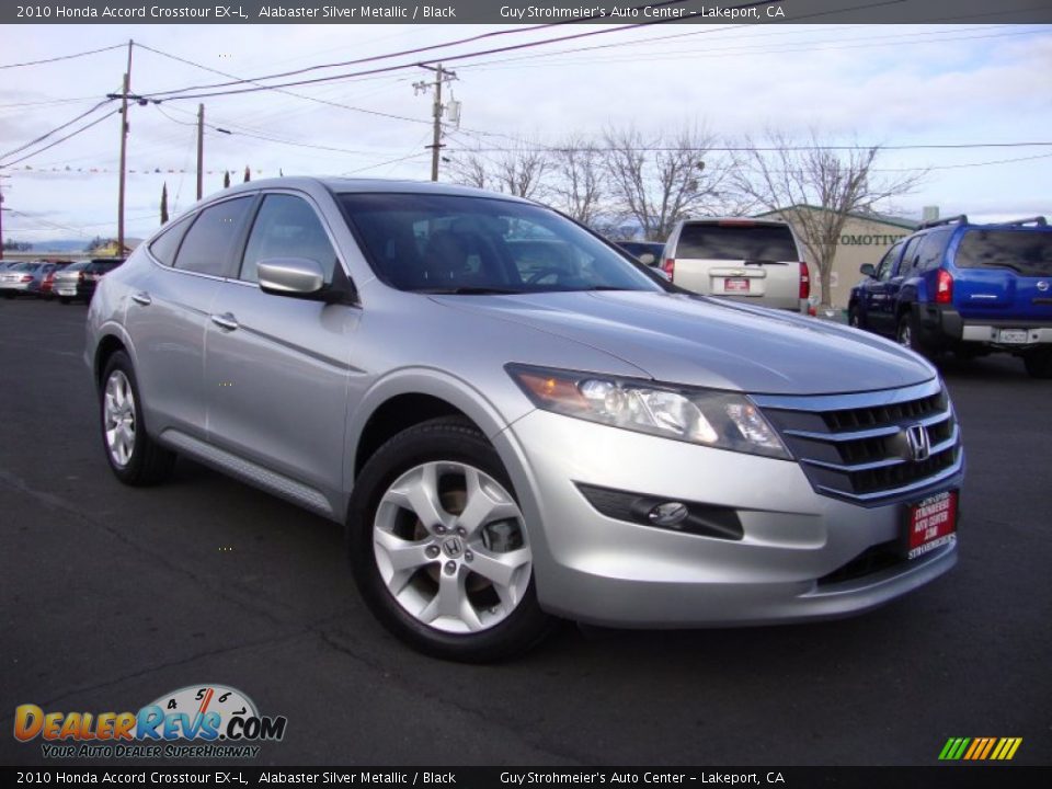 2010 Honda Accord Crosstour EX-L Alabaster Silver Metallic / Black Photo #1
