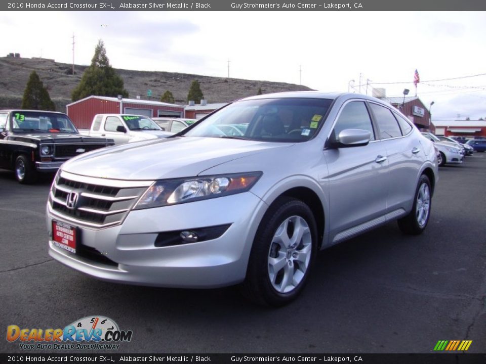 2010 Honda Accord Crosstour EX-L Alabaster Silver Metallic / Black Photo #2