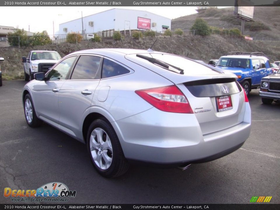 2010 Honda Accord Crosstour EX-L Alabaster Silver Metallic / Black Photo #4