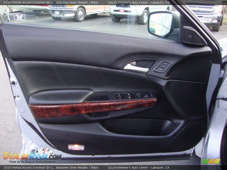 2010 Honda Accord Crosstour EX-L Alabaster Silver Metallic / Black Photo #8