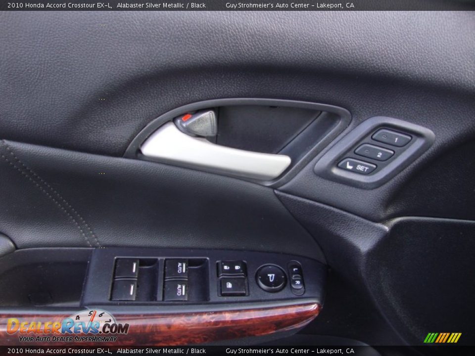 2010 Honda Accord Crosstour EX-L Alabaster Silver Metallic / Black Photo #9