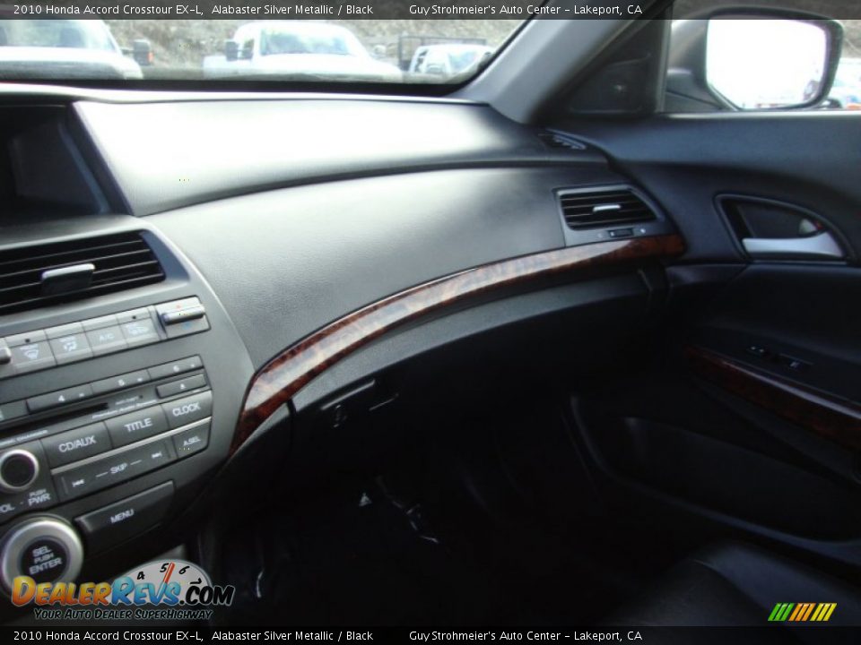 2010 Honda Accord Crosstour EX-L Alabaster Silver Metallic / Black Photo #14