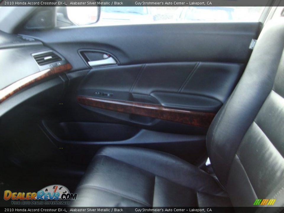 2010 Honda Accord Crosstour EX-L Alabaster Silver Metallic / Black Photo #15