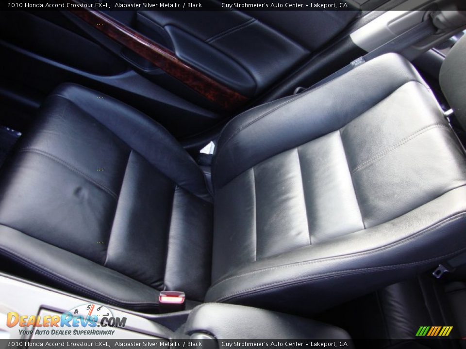 2010 Honda Accord Crosstour EX-L Alabaster Silver Metallic / Black Photo #16
