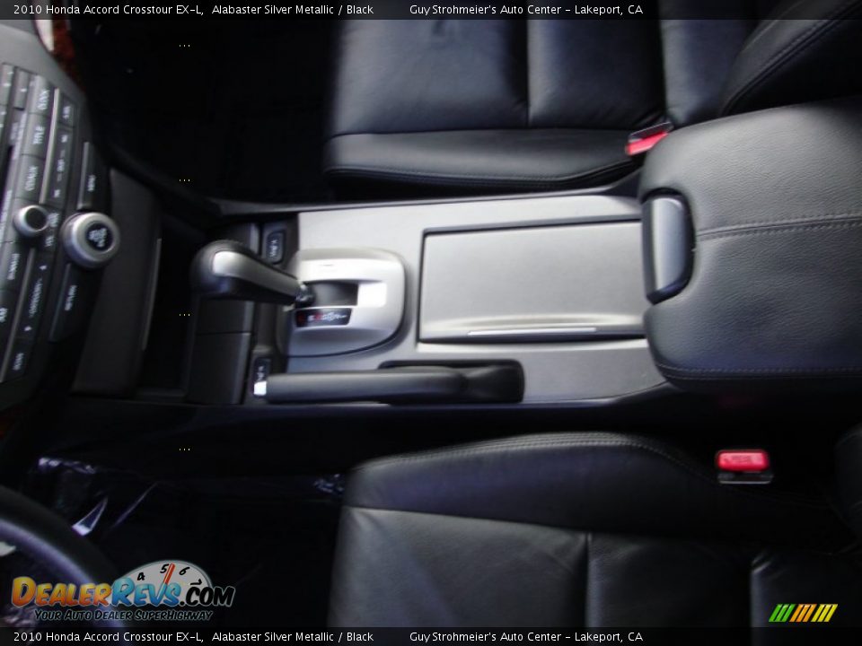2010 Honda Accord Crosstour EX-L Alabaster Silver Metallic / Black Photo #17