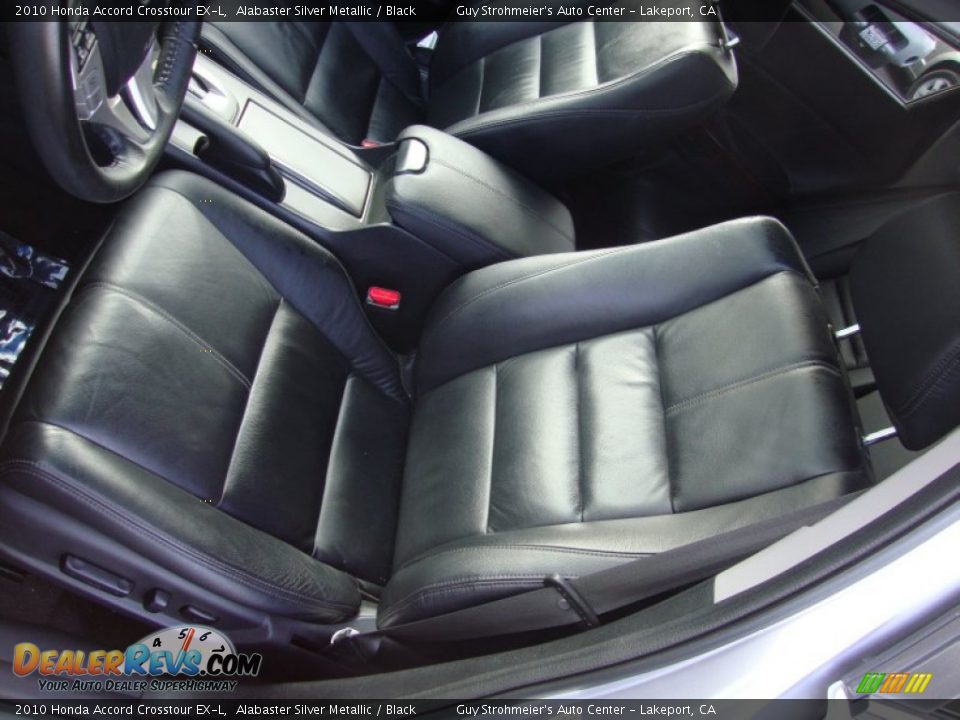 2010 Honda Accord Crosstour EX-L Alabaster Silver Metallic / Black Photo #18