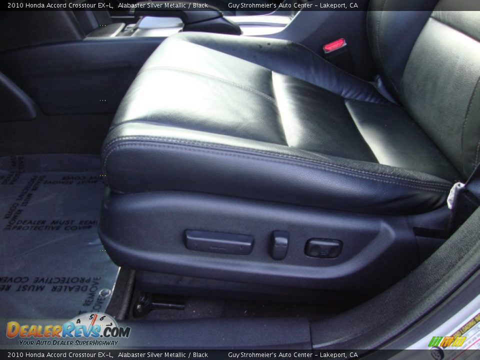 2010 Honda Accord Crosstour EX-L Alabaster Silver Metallic / Black Photo #19