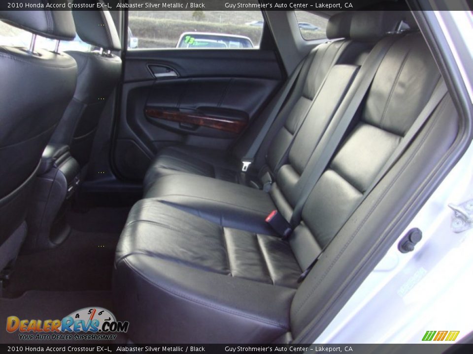2010 Honda Accord Crosstour EX-L Alabaster Silver Metallic / Black Photo #22