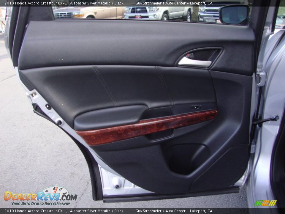 2010 Honda Accord Crosstour EX-L Alabaster Silver Metallic / Black Photo #23