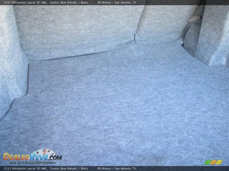 2013 Mitsubishi Lancer SE AWC Cosmic Blue Metallic / Black Photo #14
