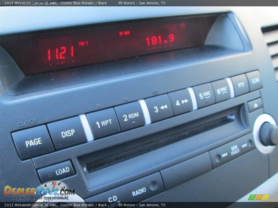 2013 Mitsubishi Lancer SE AWC Cosmic Blue Metallic / Black Photo #16