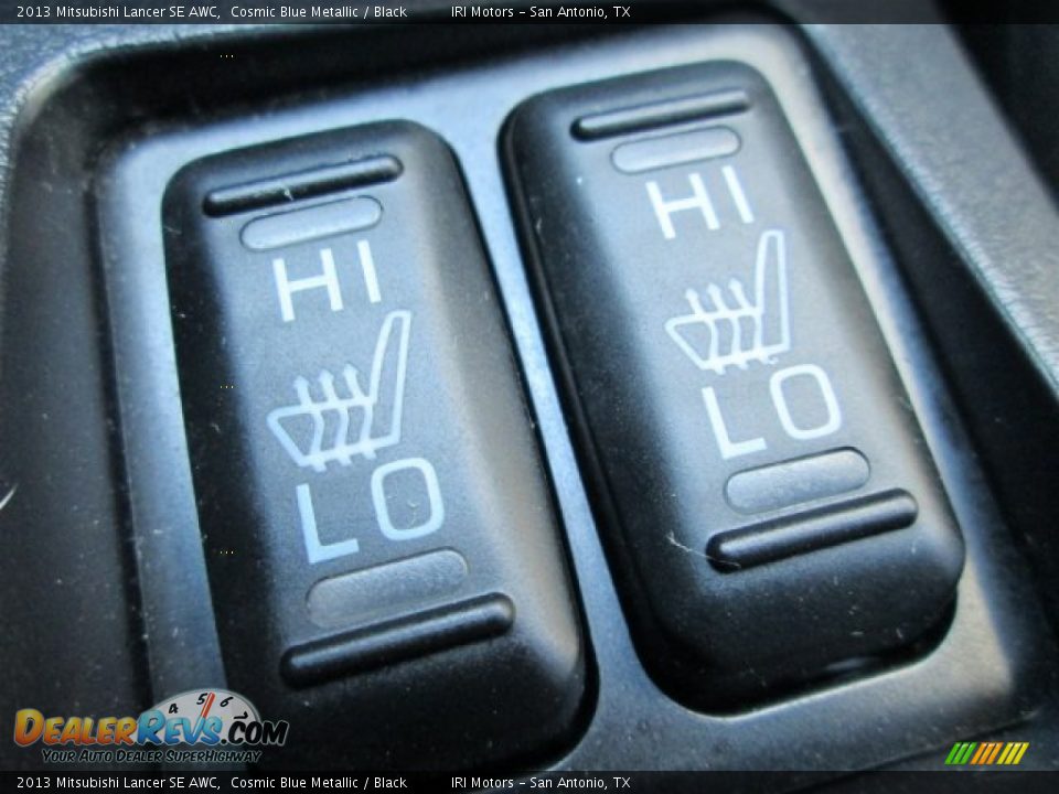 2013 Mitsubishi Lancer SE AWC Cosmic Blue Metallic / Black Photo #20