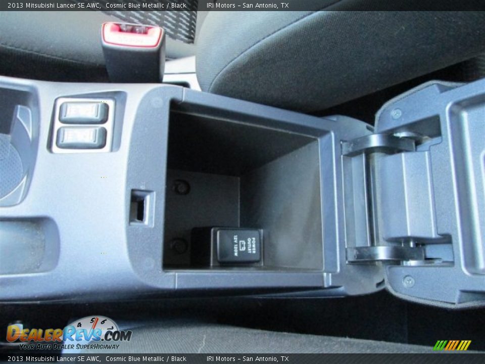 2013 Mitsubishi Lancer SE AWC Cosmic Blue Metallic / Black Photo #21