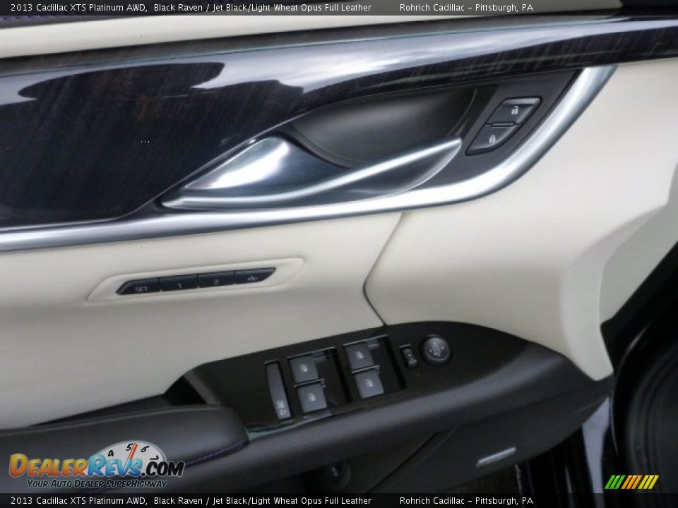 2013 Cadillac XTS Platinum AWD Black Raven / Jet Black/Light Wheat Opus Full Leather Photo #2