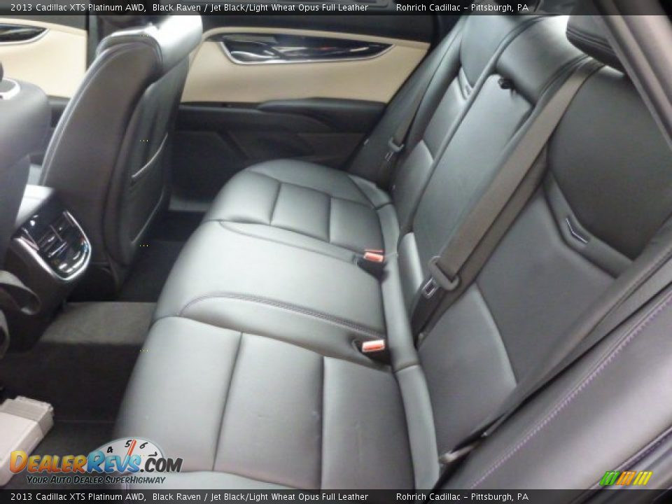 2013 Cadillac XTS Platinum AWD Black Raven / Jet Black/Light Wheat Opus Full Leather Photo #5
