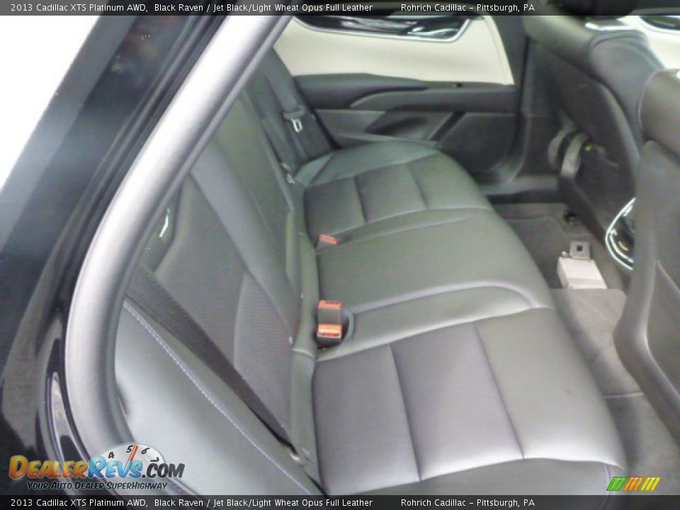 2013 Cadillac XTS Platinum AWD Black Raven / Jet Black/Light Wheat Opus Full Leather Photo #17