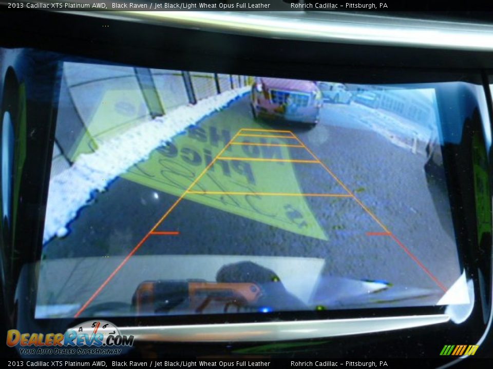 2013 Cadillac XTS Platinum AWD Black Raven / Jet Black/Light Wheat Opus Full Leather Photo #22