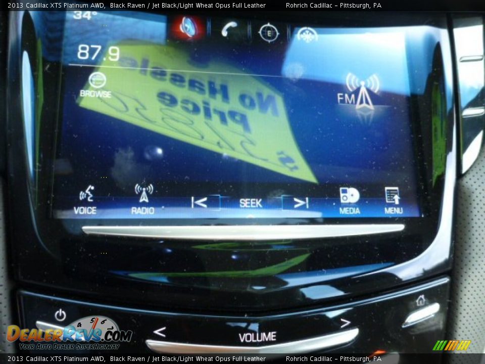 2013 Cadillac XTS Platinum AWD Black Raven / Jet Black/Light Wheat Opus Full Leather Photo #23