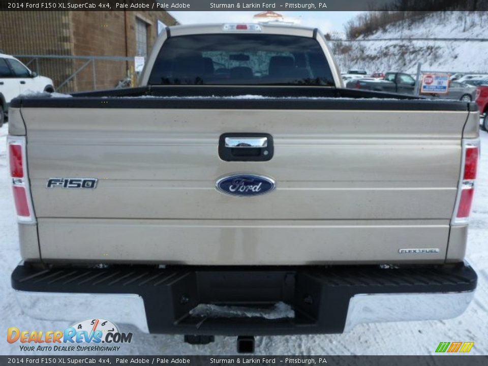 2014 Ford F150 XL SuperCab 4x4 Pale Adobe / Pale Adobe Photo #3