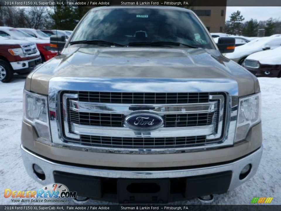 2014 Ford F150 XL SuperCab 4x4 Pale Adobe / Pale Adobe Photo #7