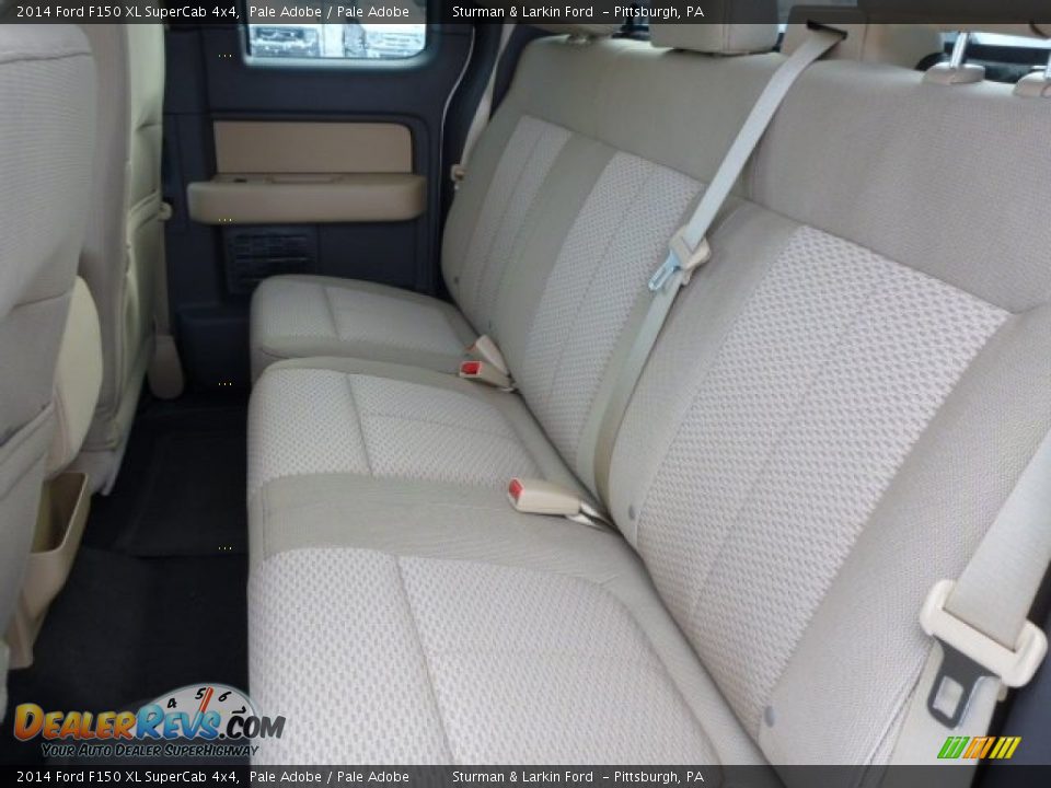 2014 Ford F150 XL SuperCab 4x4 Pale Adobe / Pale Adobe Photo #10
