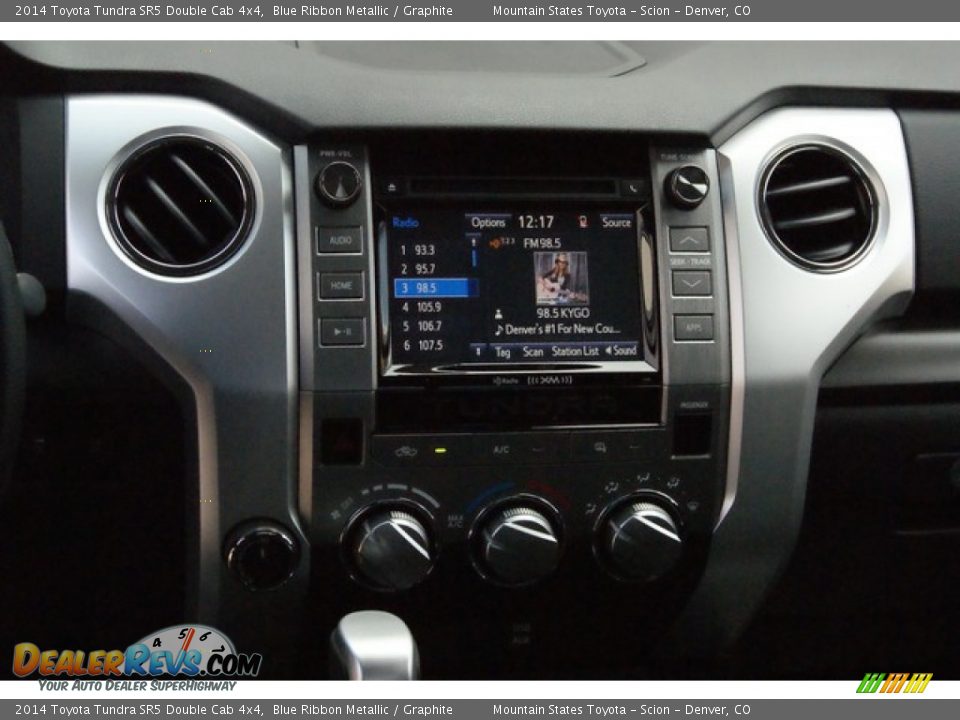 2014 Toyota Tundra SR5 Double Cab 4x4 Blue Ribbon Metallic / Graphite Photo #6