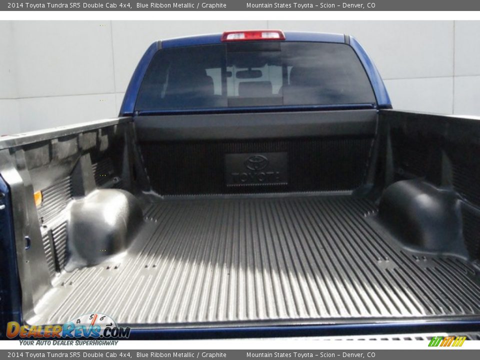2014 Toyota Tundra SR5 Double Cab 4x4 Blue Ribbon Metallic / Graphite Photo #8