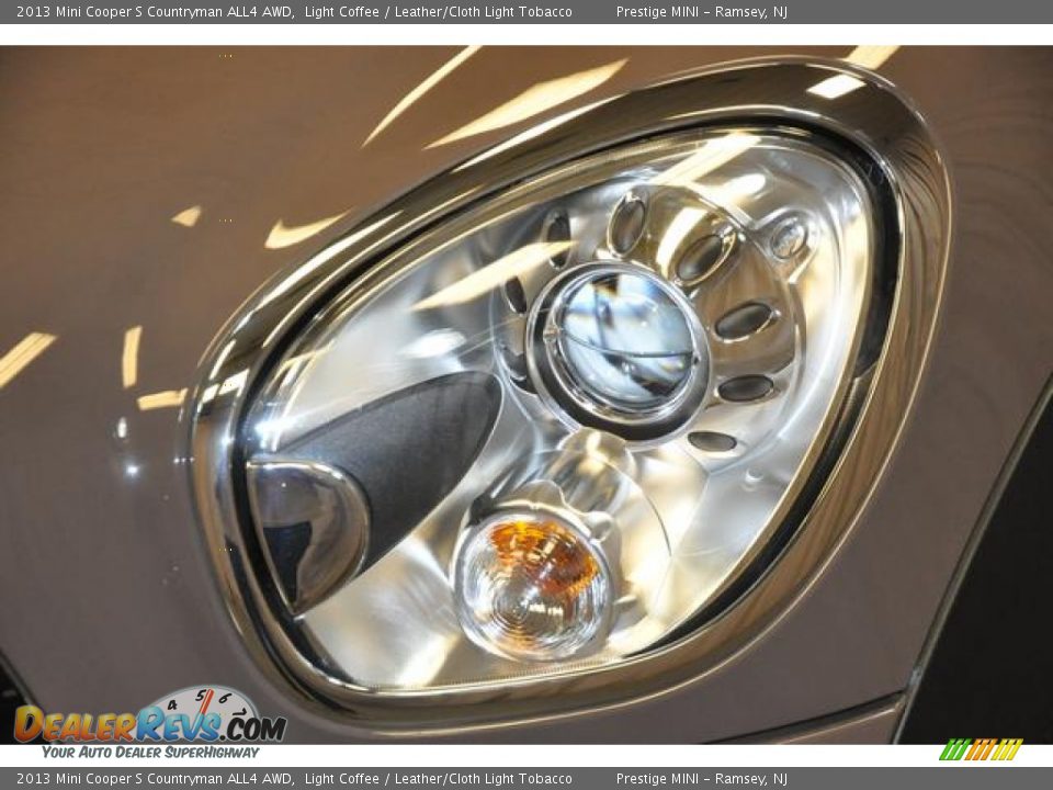 2013 Mini Cooper S Countryman ALL4 AWD Light Coffee / Leather/Cloth Light Tobacco Photo #2