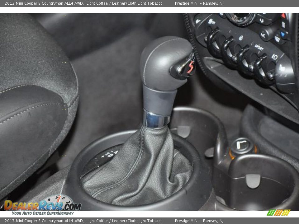 2013 Mini Cooper S Countryman ALL4 AWD Light Coffee / Leather/Cloth Light Tobacco Photo #7
