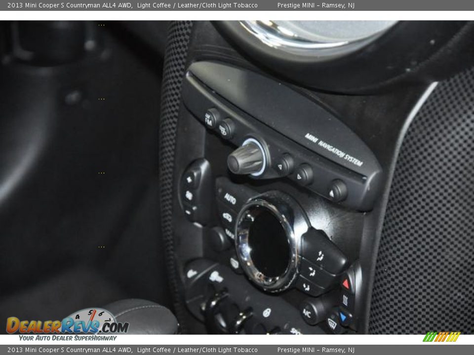 2013 Mini Cooper S Countryman ALL4 AWD Light Coffee / Leather/Cloth Light Tobacco Photo #8