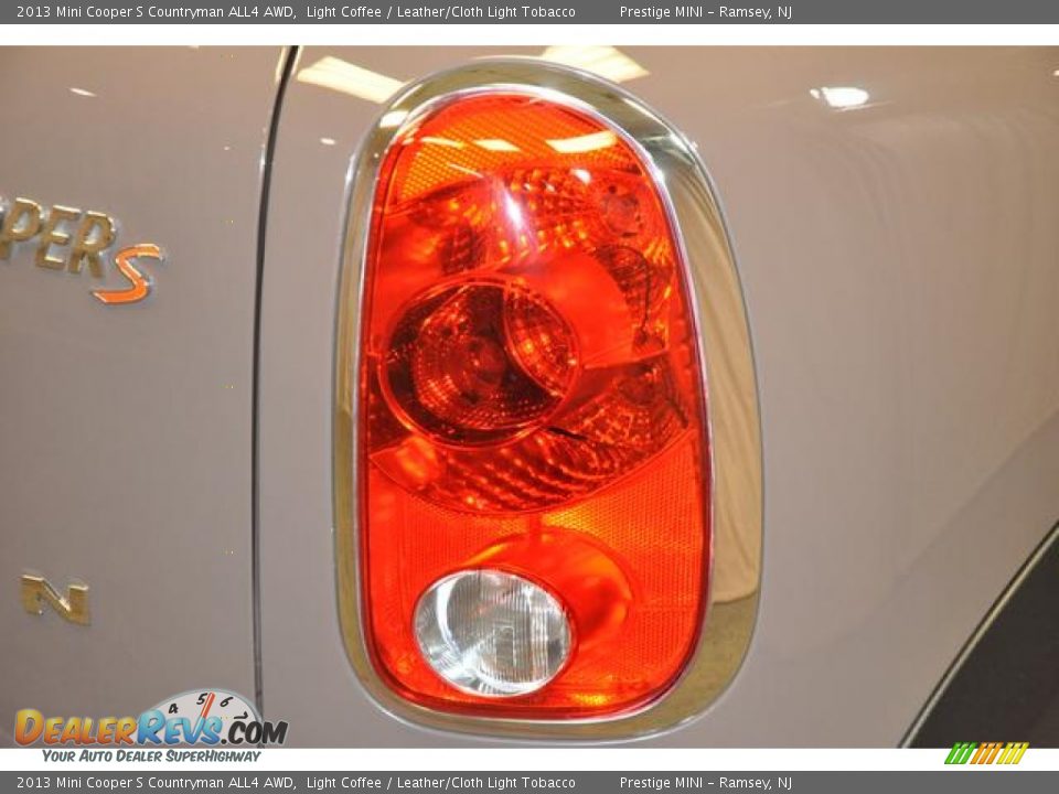 2013 Mini Cooper S Countryman ALL4 AWD Light Coffee / Leather/Cloth Light Tobacco Photo #17