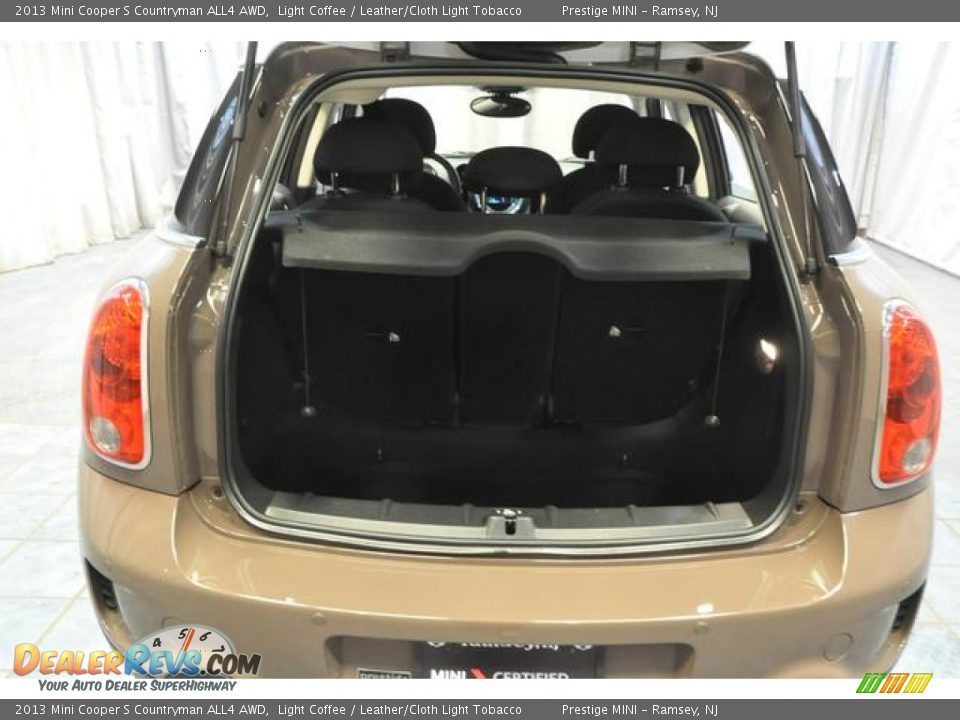 2013 Mini Cooper S Countryman ALL4 AWD Light Coffee / Leather/Cloth Light Tobacco Photo #21