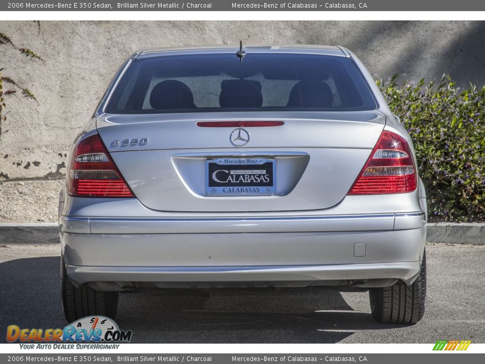 2006 Mercedes-Benz E 350 Sedan Brilliant Silver Metallic / Charcoal Photo #3