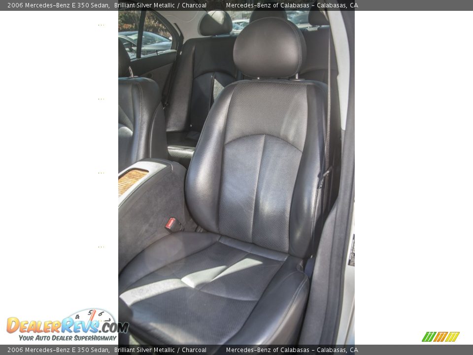 2006 Mercedes-Benz E 350 Sedan Brilliant Silver Metallic / Charcoal Photo #20