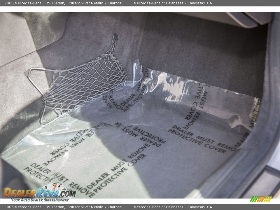 2006 Mercedes-Benz E 350 Sedan Brilliant Silver Metallic / Charcoal Photo #22