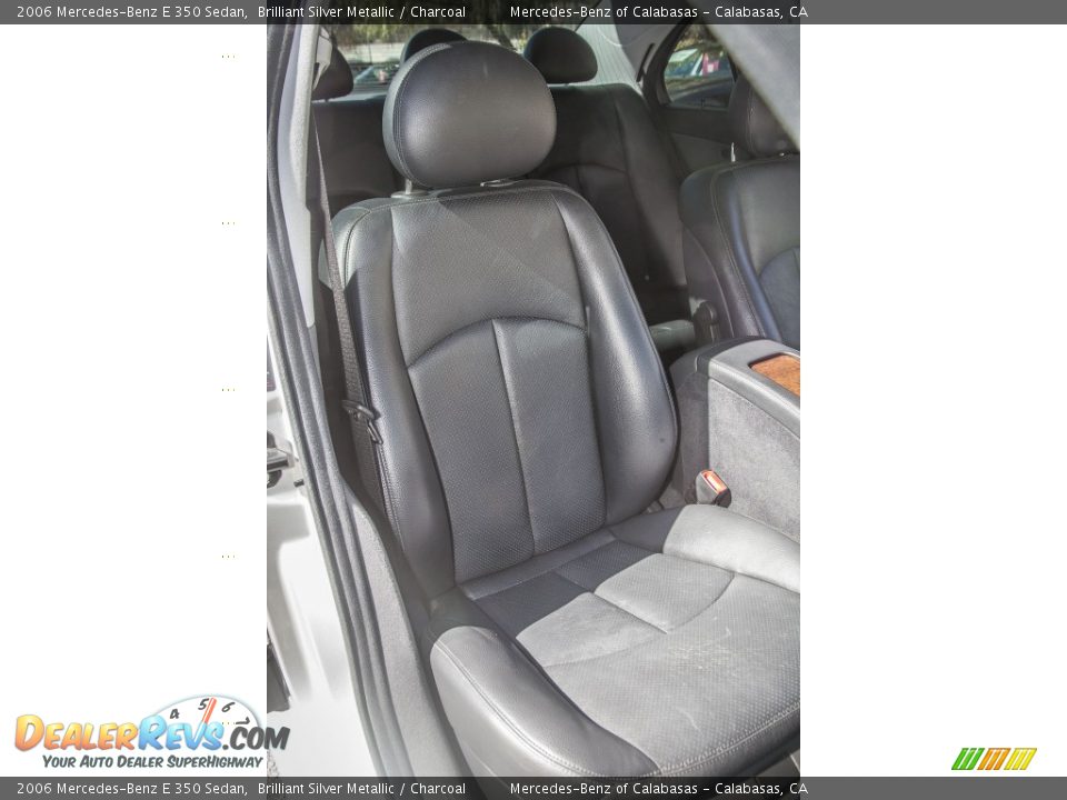 2006 Mercedes-Benz E 350 Sedan Brilliant Silver Metallic / Charcoal Photo #24