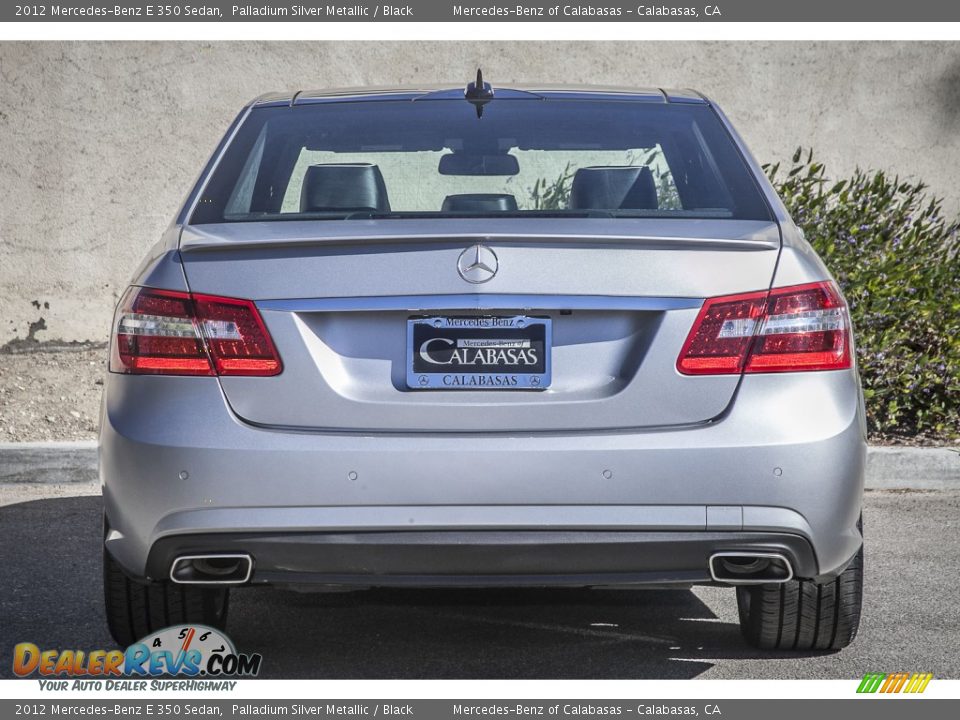 2012 Mercedes-Benz E 350 Sedan Palladium Silver Metallic / Black Photo #3